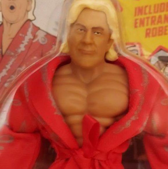 WWE Superstars The Nature Boy Ric Flair Series 1 Mattel Action Figure NWO New - Picture 4 of 8
